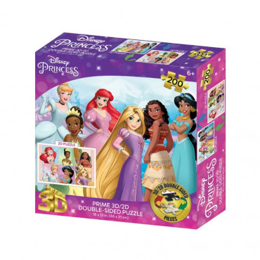 Disney Princess Double Sided Puzzle  200 pc