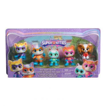 Superkitties Hero Squad Figure Set