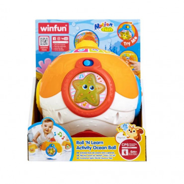 ROLL AND LEARN ACTIVITY OCEAN BALL