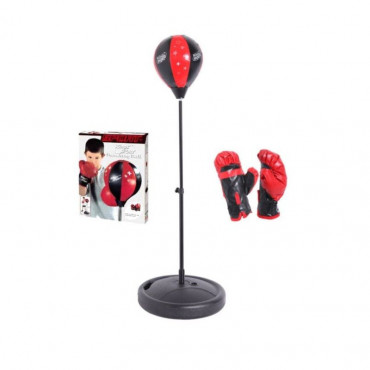 PUNCHBALL GLOVES AND STAND