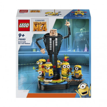 Brick Built Gru and Minions