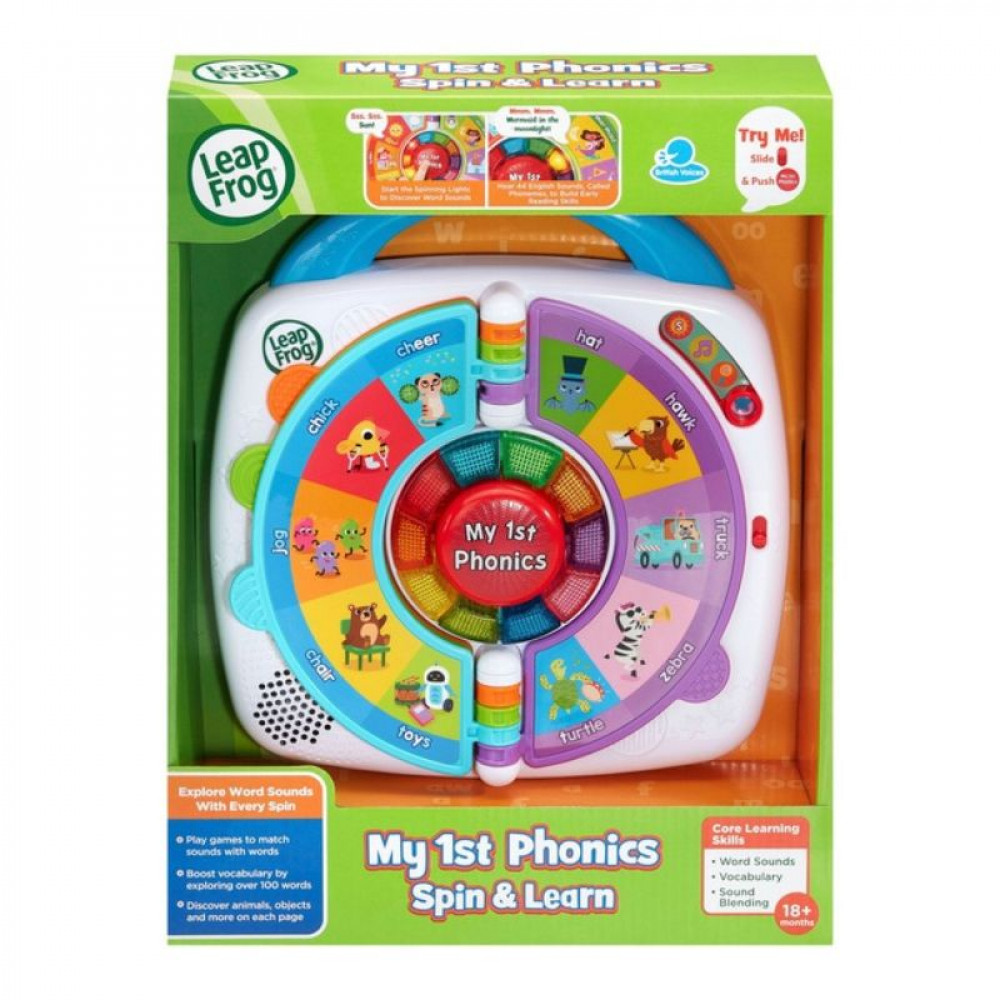 My 1st Phonics: Spin & Learn