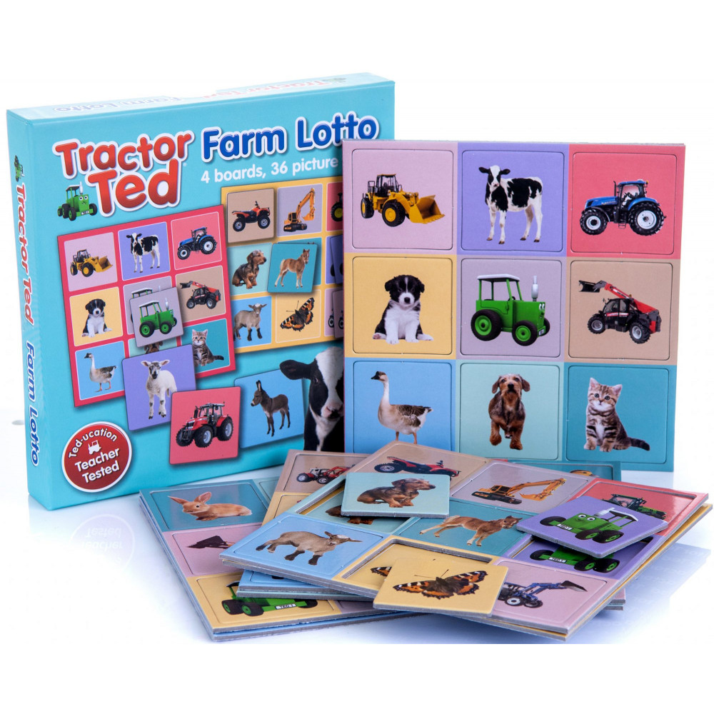 Tractor Ted Farm Lotto Game