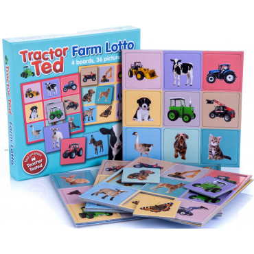 Tractor Ted Farm Lotto Game