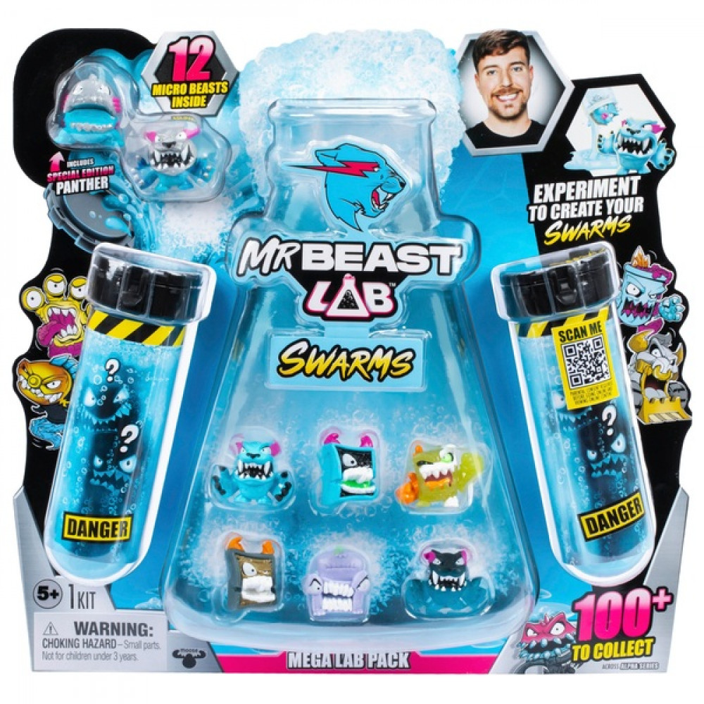 MrBeast Lab Swarms Mega Lab Pack Assortment