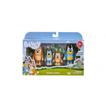 Bluey Figure 4 packs assortment