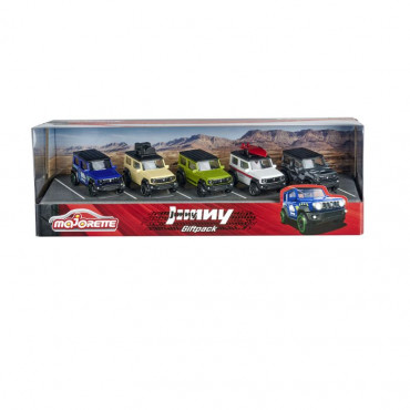 Majorette Suzuki Jimmy Autos Giftpack 5 pcs