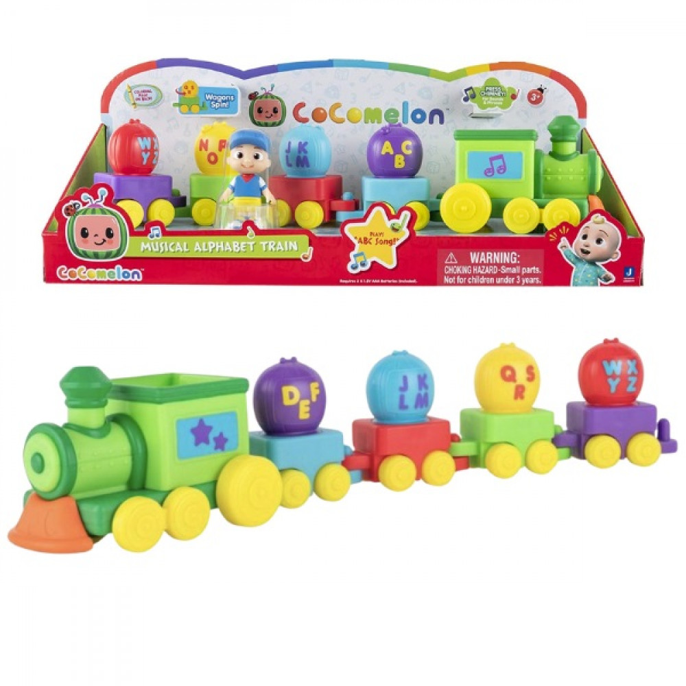 Cocomelon Musical Alphabet Train