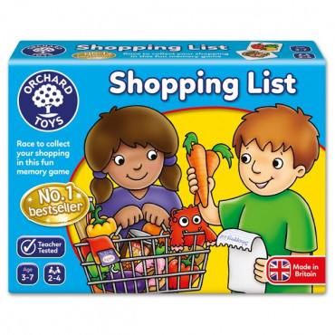 SHOPPING LIST GAME