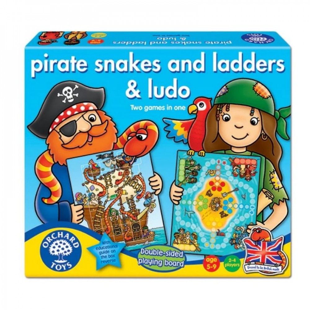 PIRATE SNAKES & LADDERS & LUDO