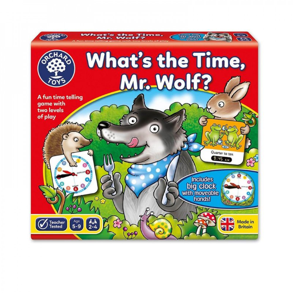 WHATS THE TIME MR WOLF