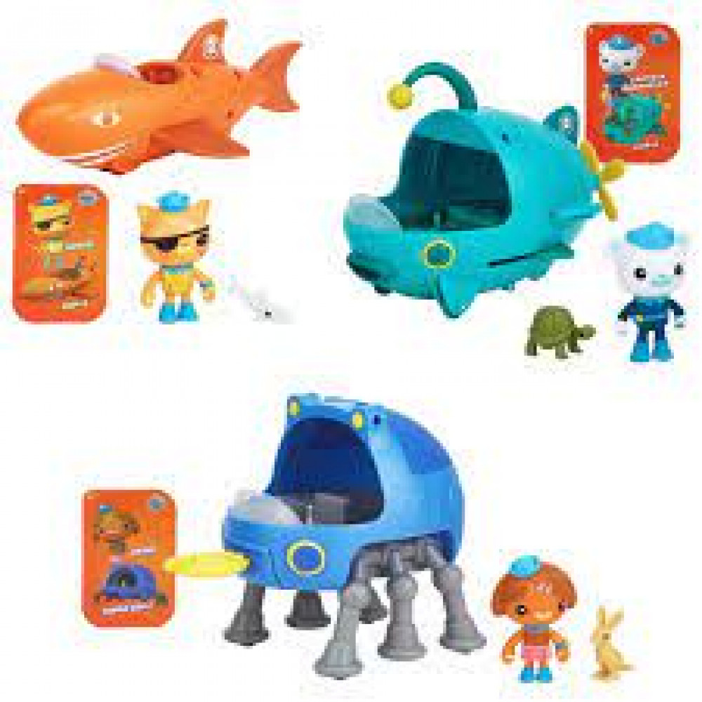 OCTONAUTS S1 FIGURE & VEHICLE ASST