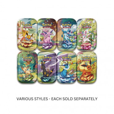 Scarlet Violet Prismatic Evolutions Mini Tin ASST.