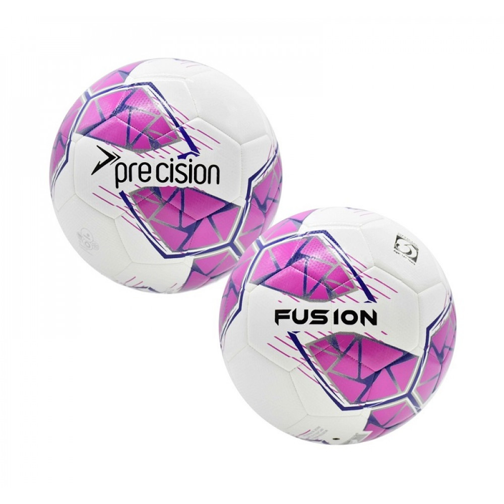 Fusion Training Ball Fifa  5 White/Pink/Purple/Gre