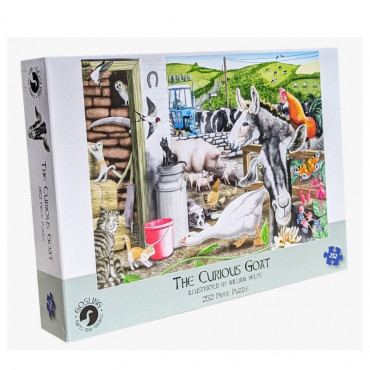 The Curious Goat 252 Pce  Puzzle