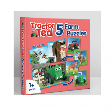 TRACTOR TED 5 FARM PUZZLE