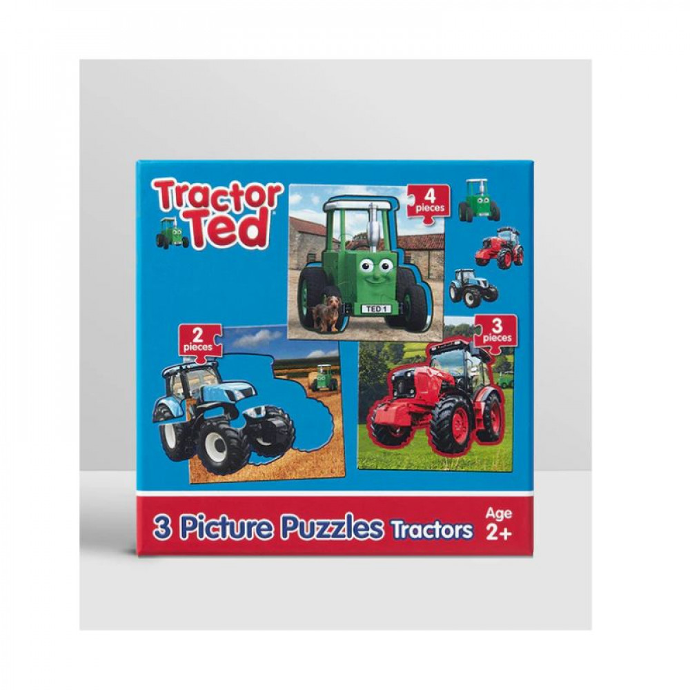 Tractor Ted 3 Picture Puzzles