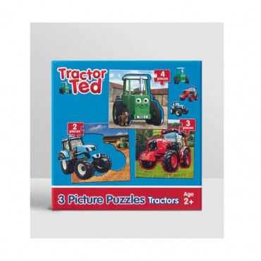 Tractor Ted 3 Picture Puzzles