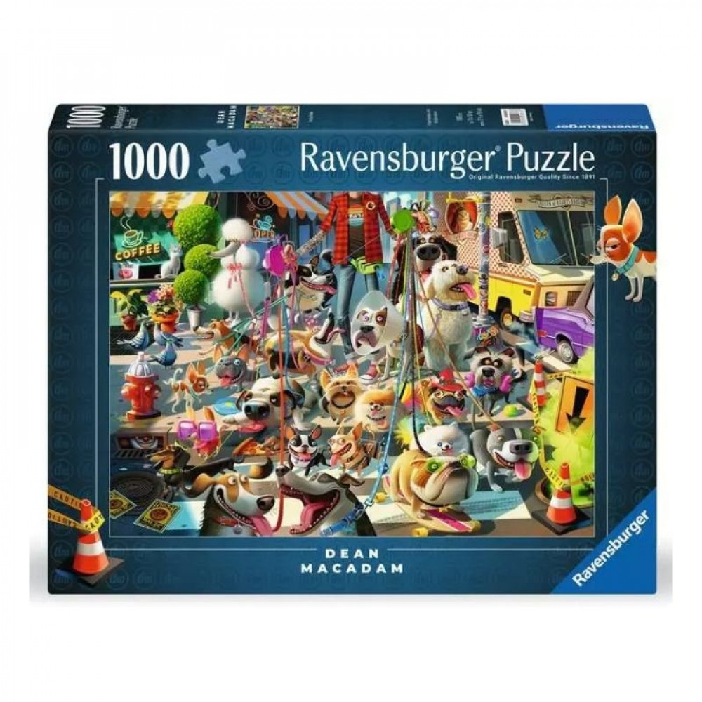 The Dog Walker 1000 Pc Puzzle