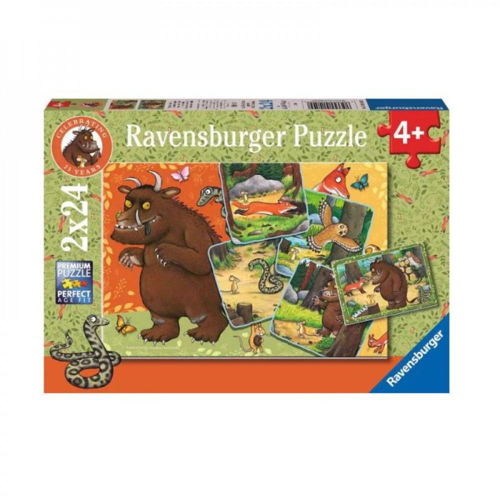 The Gruffalo, 2x24pc - puzzle