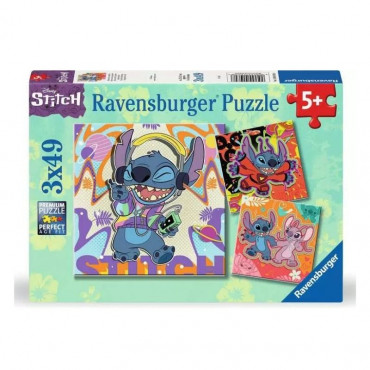 Disney Stitch  3x49 Pc Puzzle