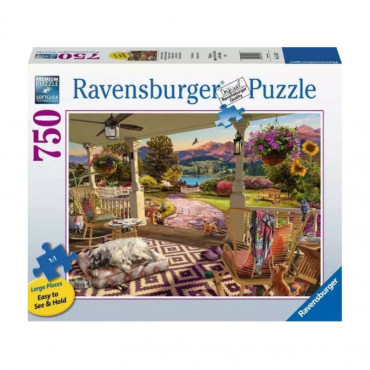 Cozy Front Porch 750 Pc Puzzle LF