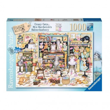 Crazy Cats:Haberdashery 1000pc