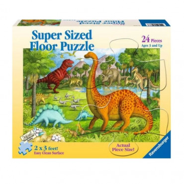 Dinosaur Pals Giant Floor Puzzle, 24pc