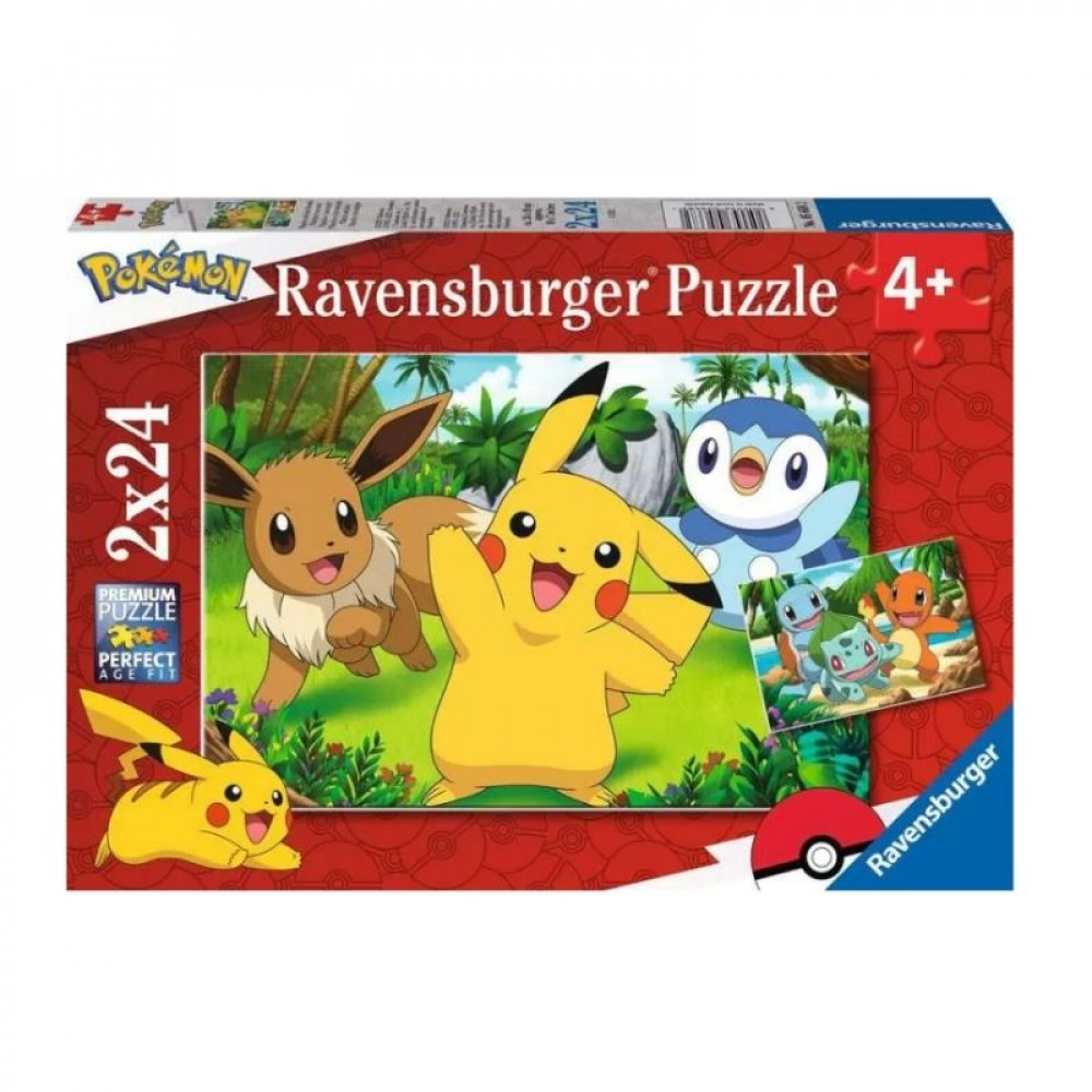 Pokemon 2x 24 pc puzzle