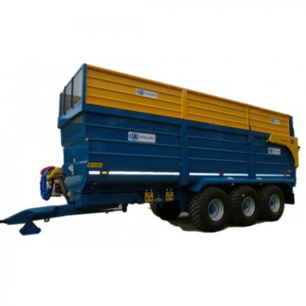 Kane Tri-Axel Halfpipe Silage Trailer