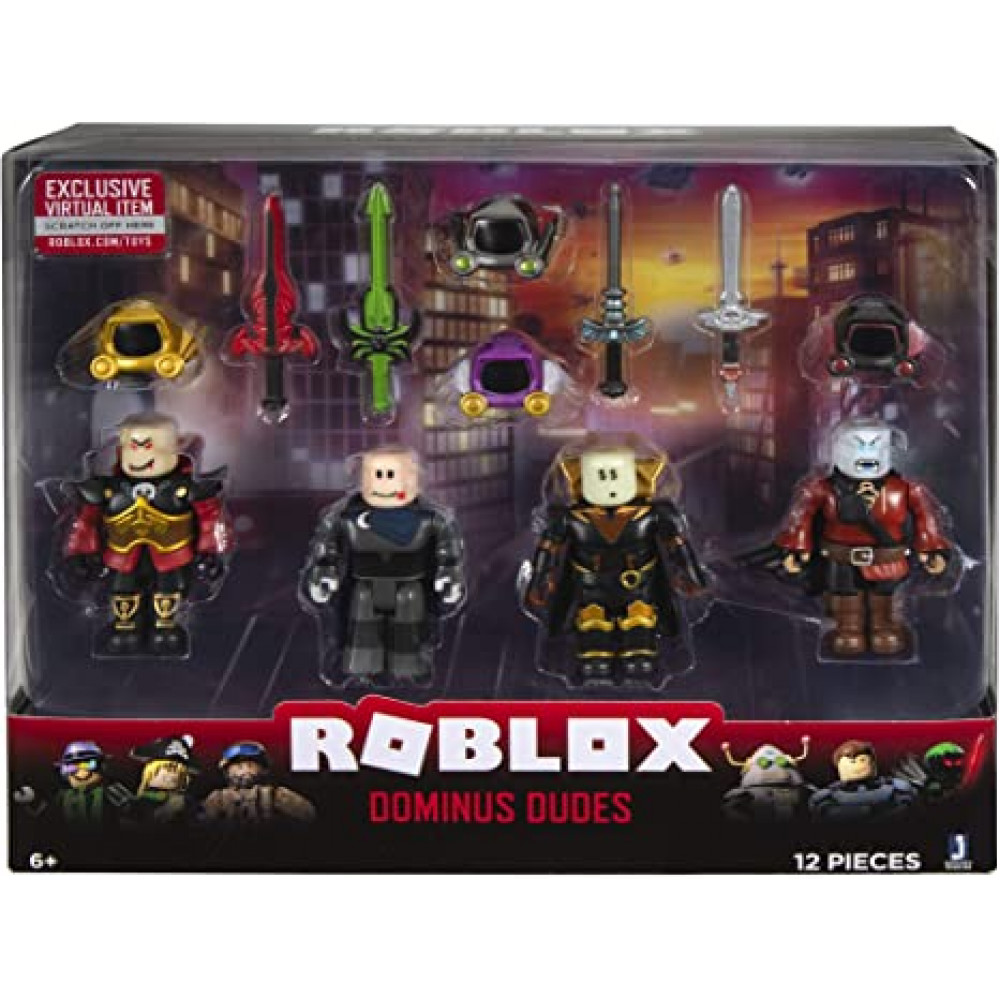 Roblox Four Figure Pack Dominus Dudes - captain america games on roblox