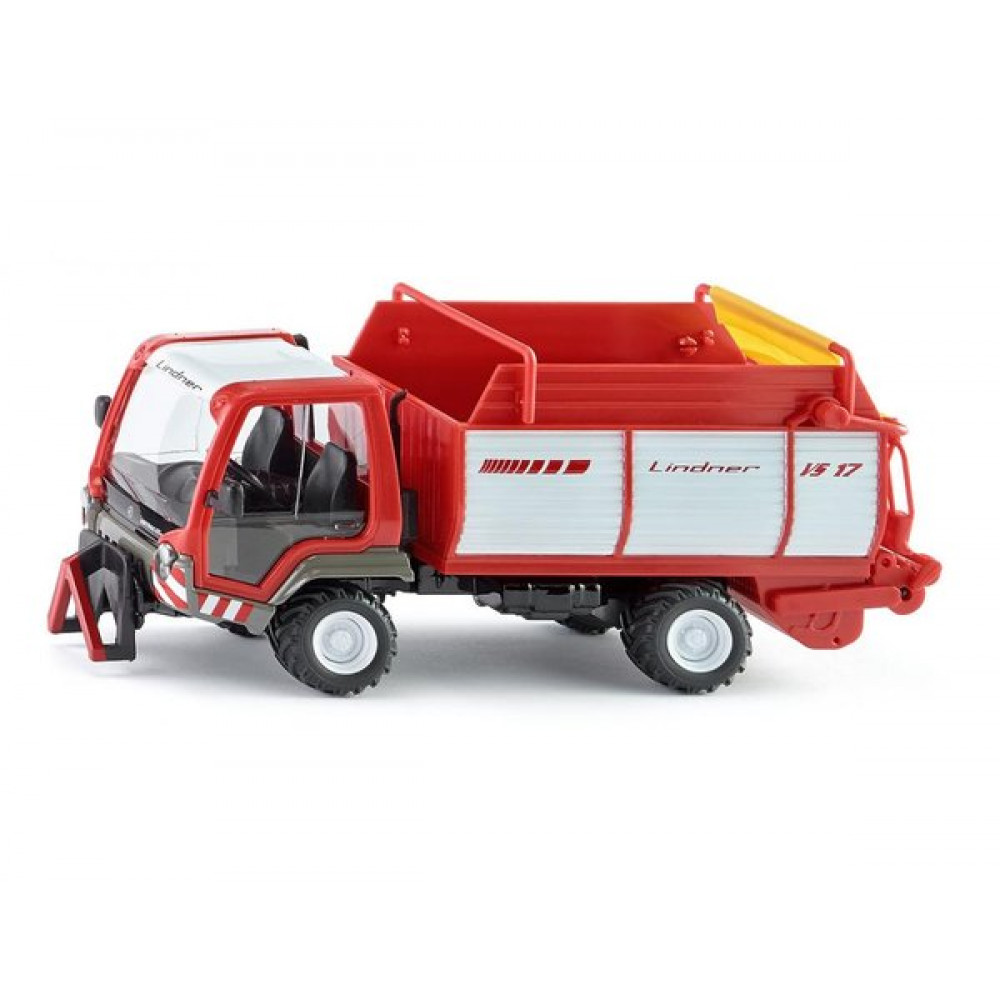 Lindner Unitrac W/Forage Trailer 1:32