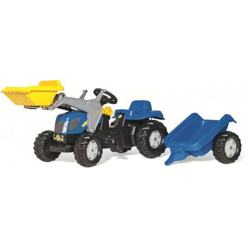 Rolly Kid New Holland Tractor & Loader/Trailer