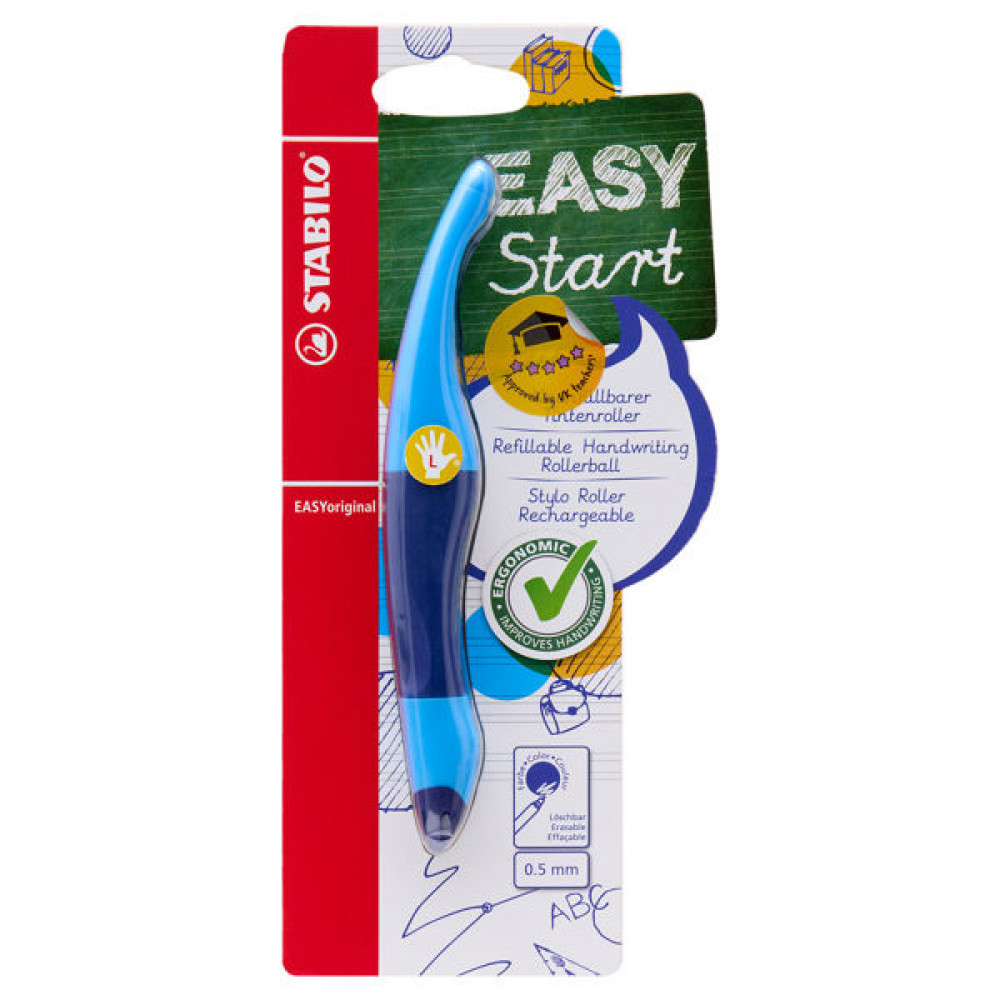 Easy Original Left Handed Ballpoint Pen Blue