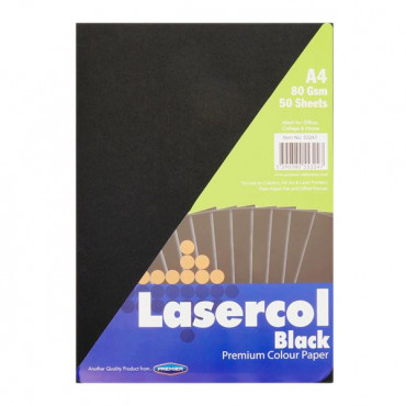 A4 COPIER PAPER BLACK 50SHEETS