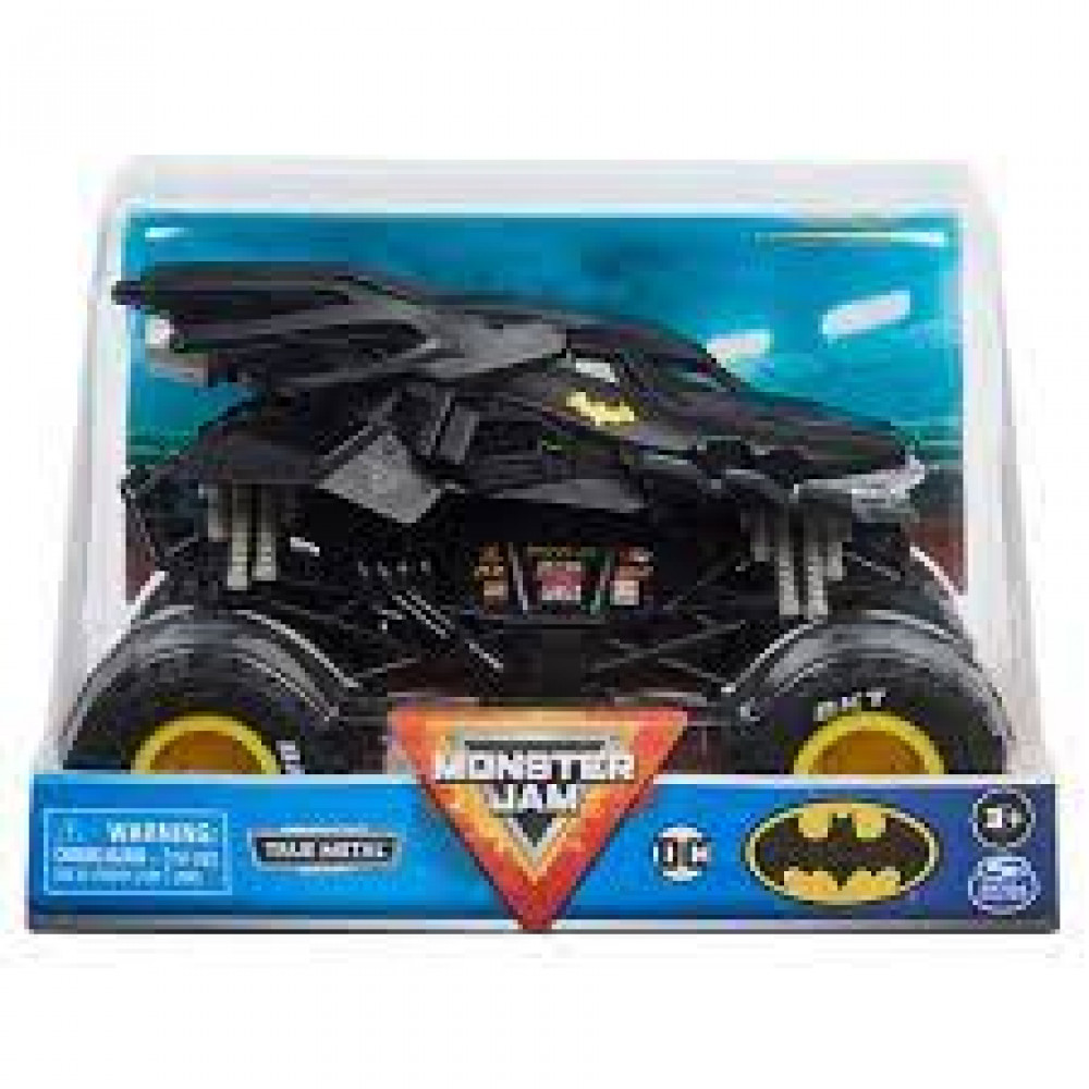 Monster Jam1:24 Die Cast Metal Batman