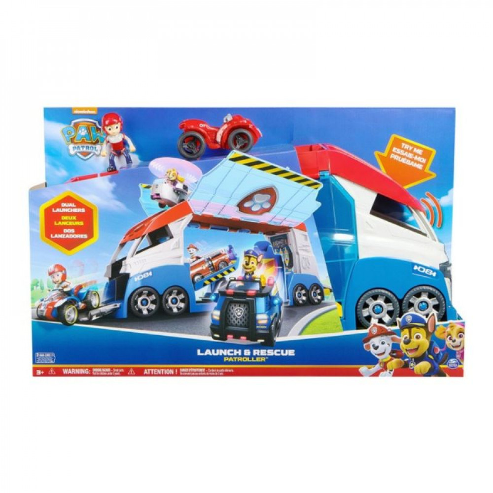 Paw Paw patroller New Launch & Rescue