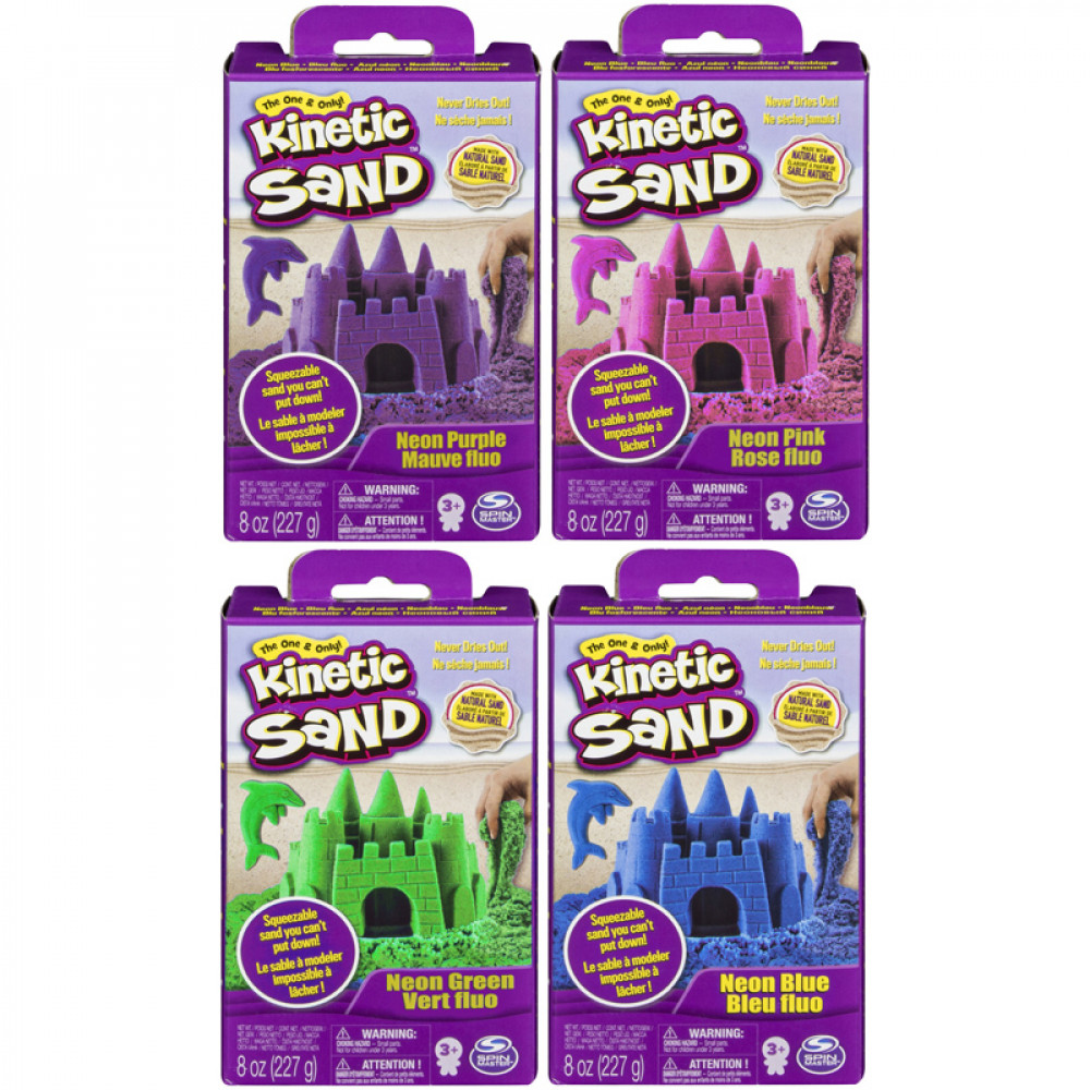 kinetic sand neon