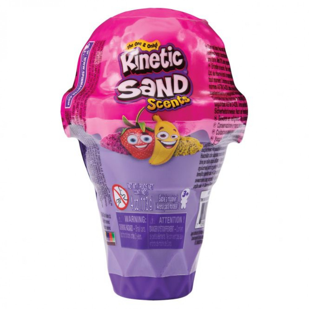 Kinetic Sand Ice Cream Container