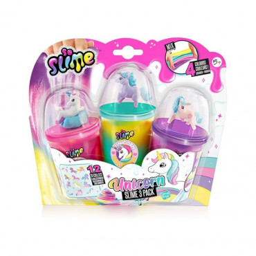 So Slime Collectible Slime Unicorn 3 Pack