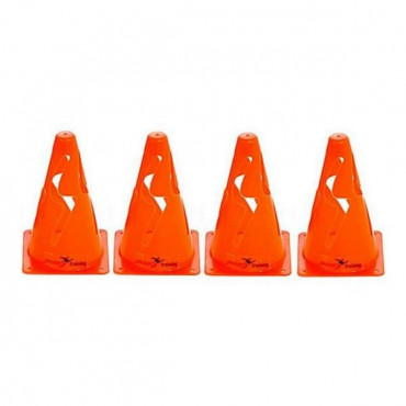 COLLAPSIBLE CONES PK4 9in