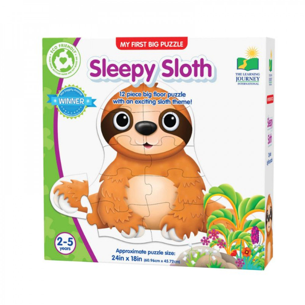 My First Big Floor Puzzle Sleepy Sloth 12 pcs