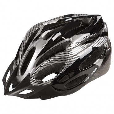 Trespass Crankster Cycle Helmet S/M White / Black