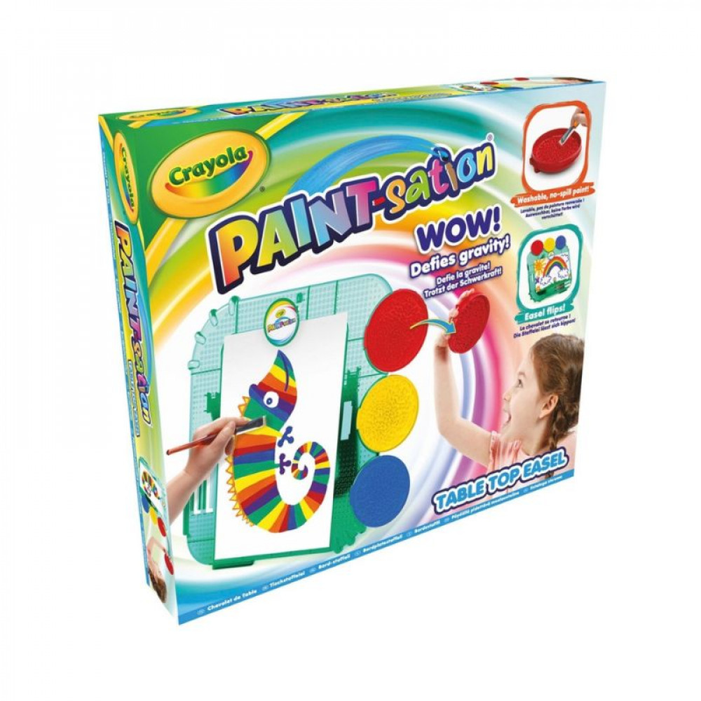 CRAYOLA PAINTSATION TABLE TOP EASEL