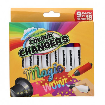 MAGIC MARKERS COLOUR CHANGERS 9+1