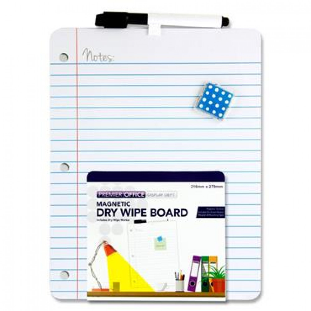 Magnetic Dry Wipe Board - Notes