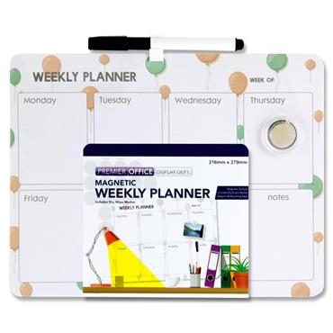 Magnetic Dry Wipe Weekly Planner