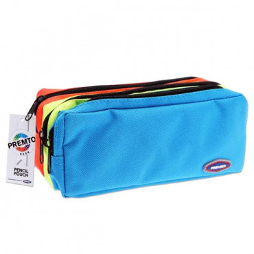 3 section pencil case