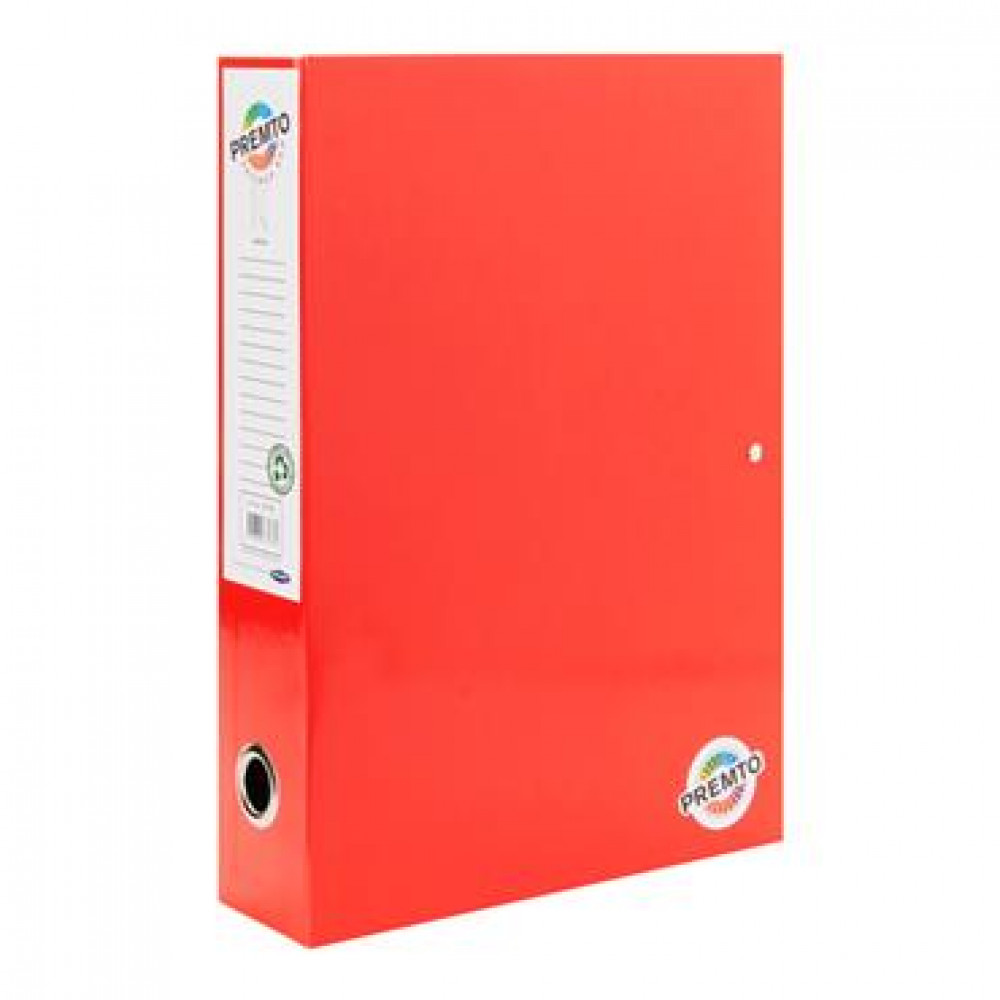 Premto Box File - Ketchup Red