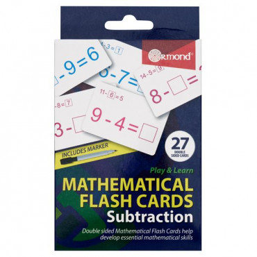 ORMOND PK27 MATHS FLASH CARDS